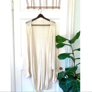 American Apparel Lacey Knit Cocoon Cardigan